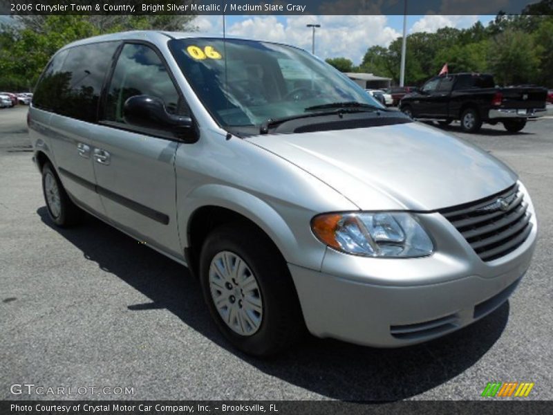 Bright Silver Metallic / Medium Slate Gray 2006 Chrysler Town & Country