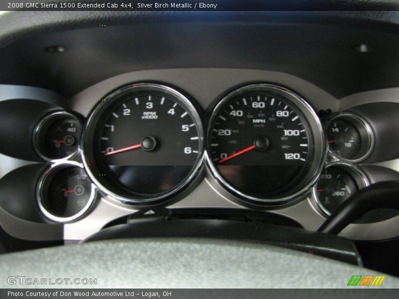  2008 Sierra 1500 Extended Cab 4x4 Extended Cab 4x4 Gauges