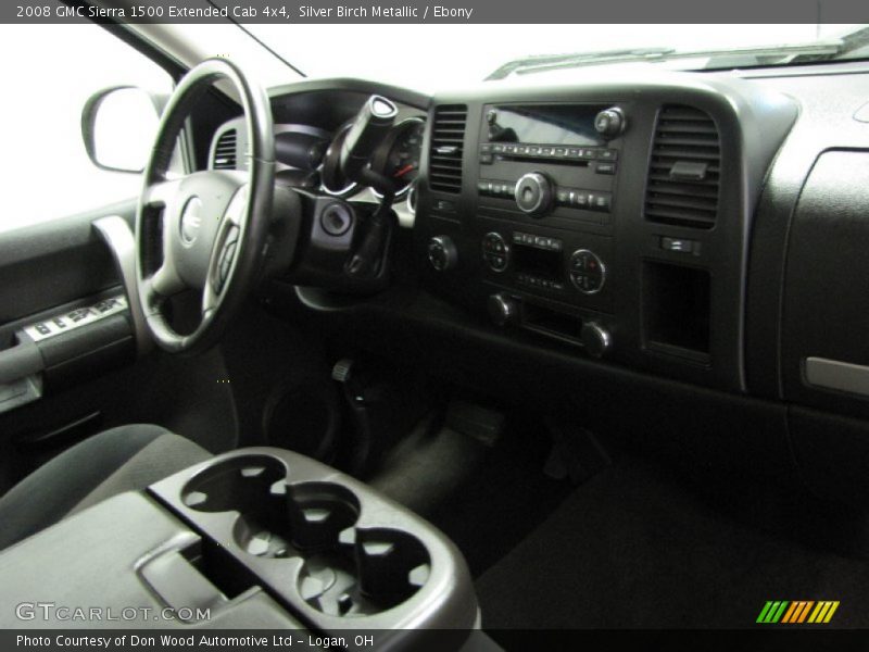Silver Birch Metallic / Ebony 2008 GMC Sierra 1500 Extended Cab 4x4