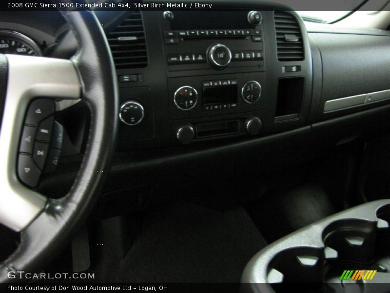 Silver Birch Metallic / Ebony 2008 GMC Sierra 1500 Extended Cab 4x4