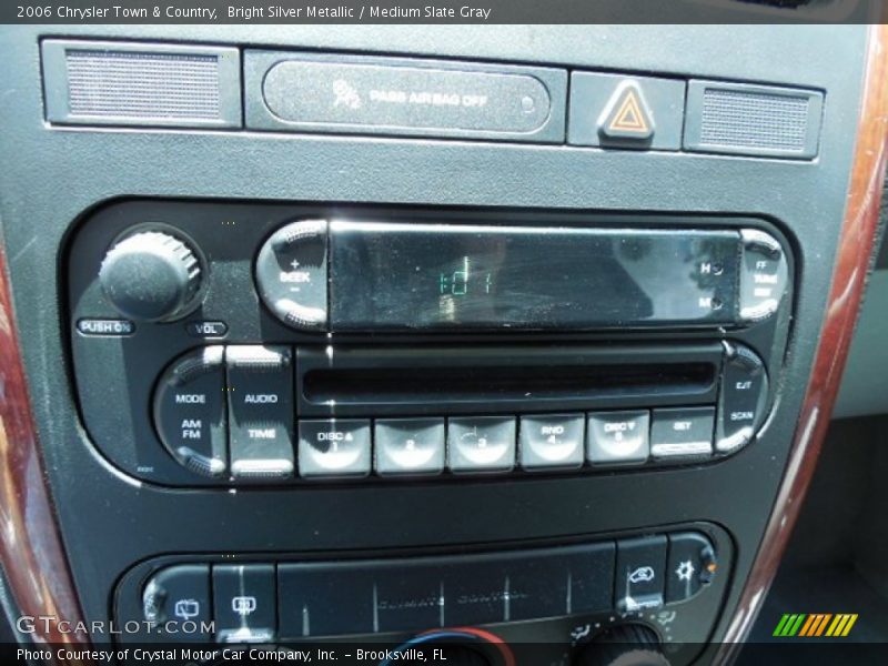 Bright Silver Metallic / Medium Slate Gray 2006 Chrysler Town & Country