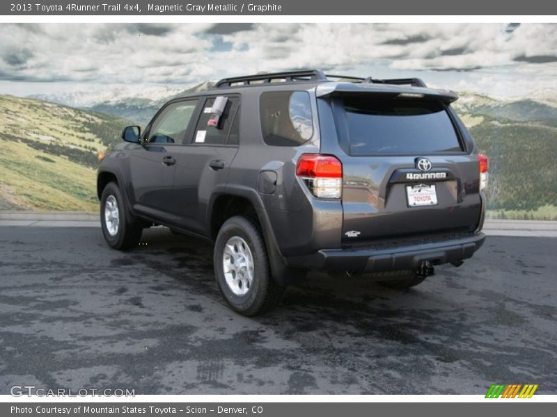 Magnetic Gray Metallic / Graphite 2013 Toyota 4Runner Trail 4x4