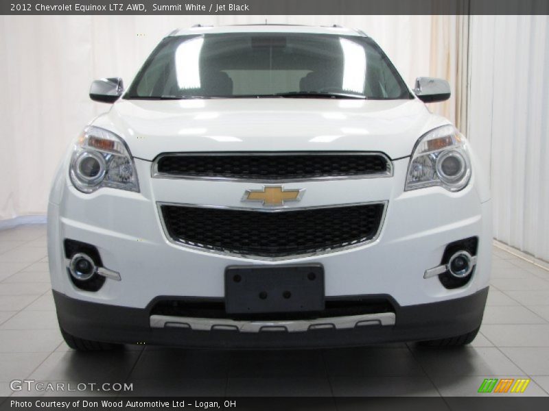 Summit White / Jet Black 2012 Chevrolet Equinox LTZ AWD