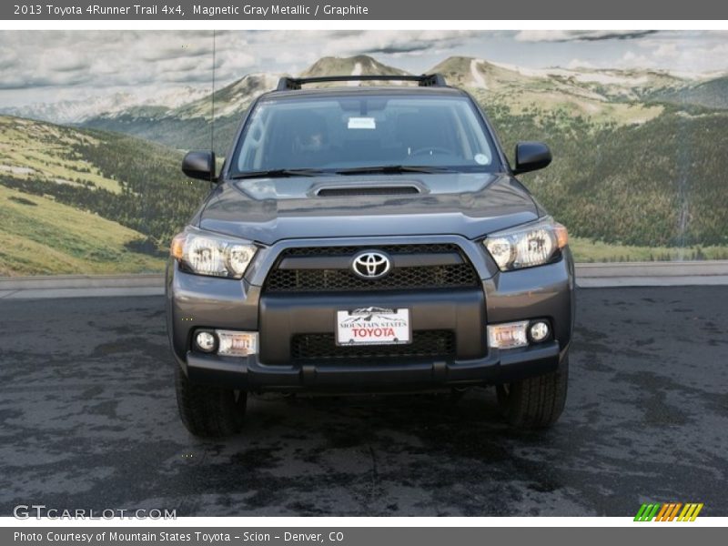 Magnetic Gray Metallic / Graphite 2013 Toyota 4Runner Trail 4x4