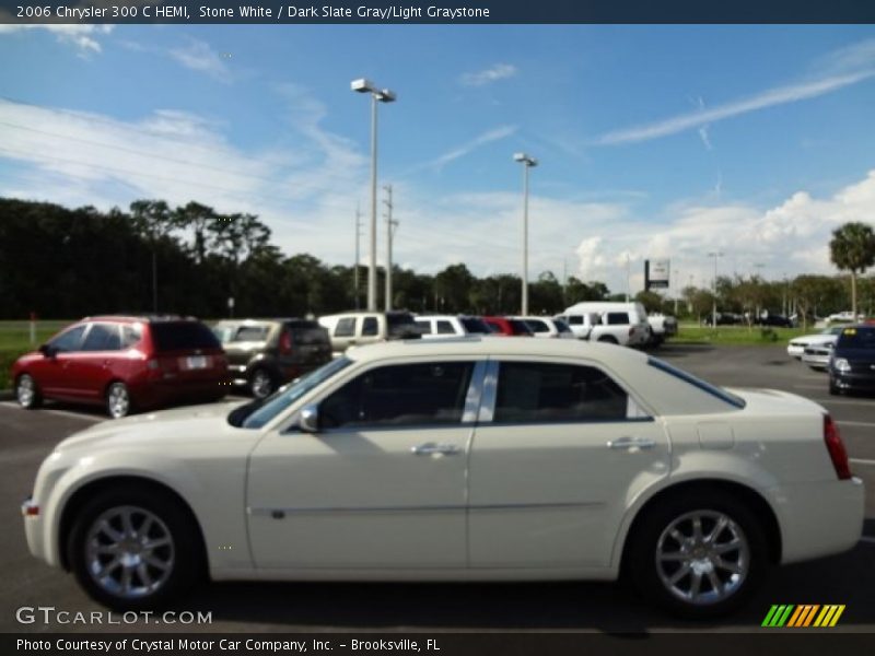 Stone White / Dark Slate Gray/Light Graystone 2006 Chrysler 300 C HEMI