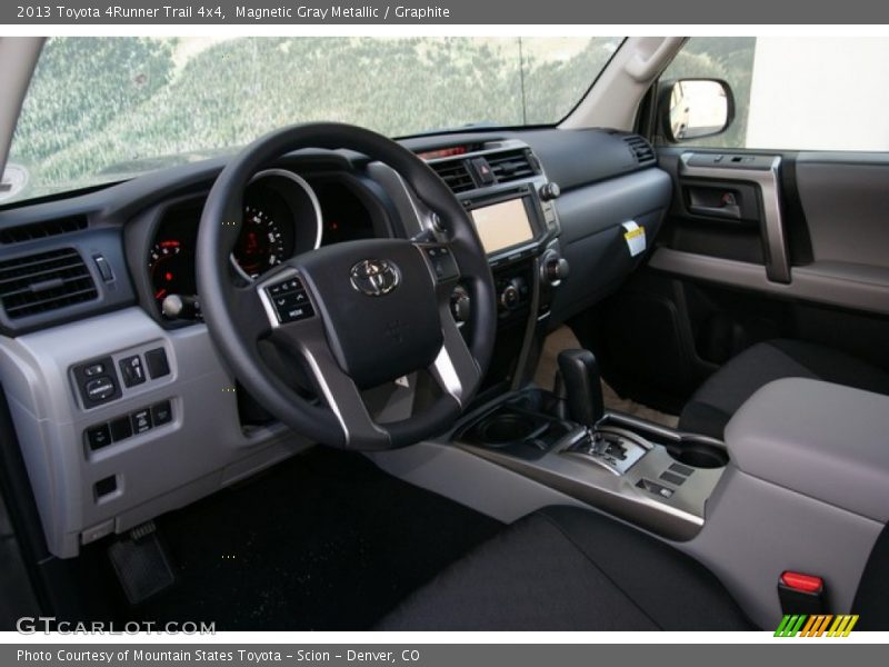 Magnetic Gray Metallic / Graphite 2013 Toyota 4Runner Trail 4x4