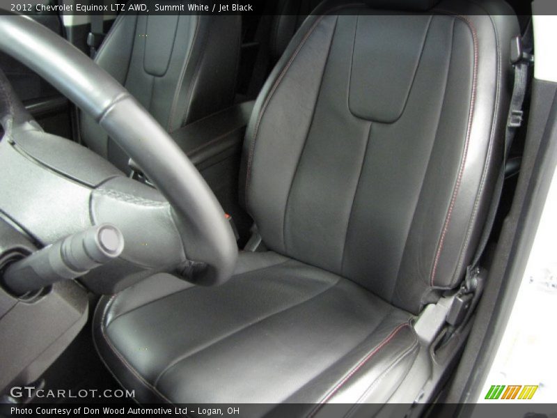 Summit White / Jet Black 2012 Chevrolet Equinox LTZ AWD