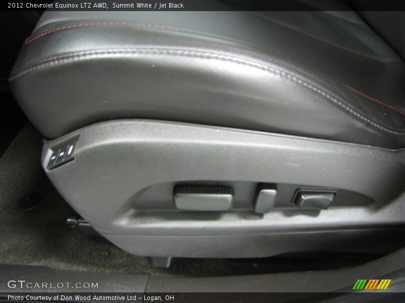 Summit White / Jet Black 2012 Chevrolet Equinox LTZ AWD