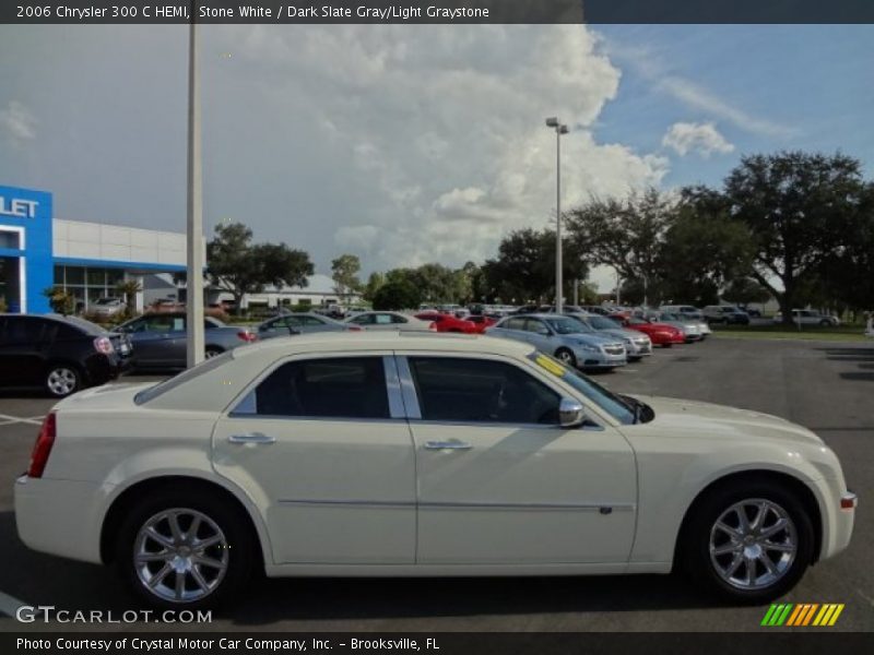 Stone White / Dark Slate Gray/Light Graystone 2006 Chrysler 300 C HEMI