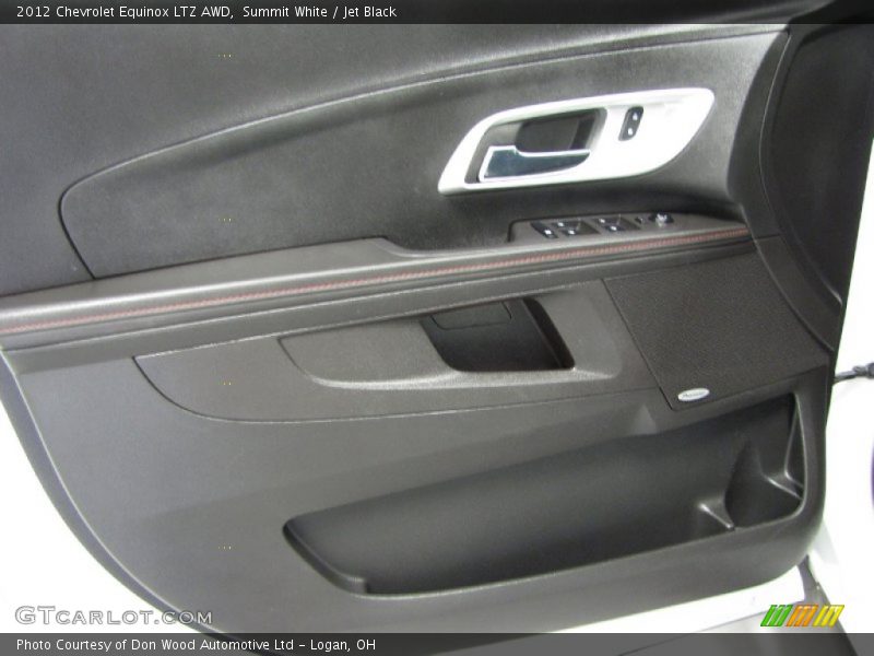 Summit White / Jet Black 2012 Chevrolet Equinox LTZ AWD