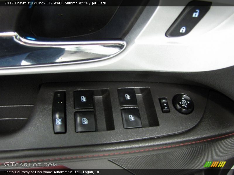 Summit White / Jet Black 2012 Chevrolet Equinox LTZ AWD