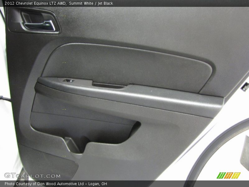 Summit White / Jet Black 2012 Chevrolet Equinox LTZ AWD