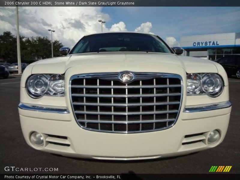 Stone White / Dark Slate Gray/Light Graystone 2006 Chrysler 300 C HEMI