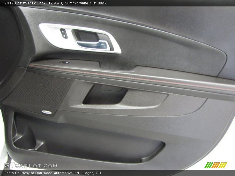 Summit White / Jet Black 2012 Chevrolet Equinox LTZ AWD
