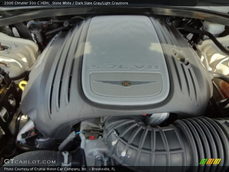 Stone White / Dark Slate Gray/Light Graystone 2006 Chrysler 300 C HEMI