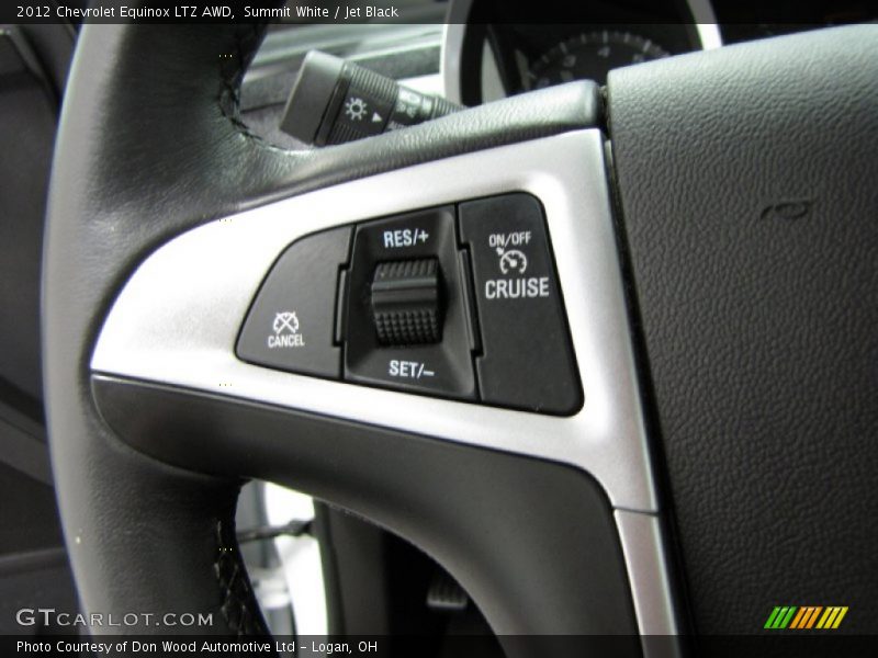 Summit White / Jet Black 2012 Chevrolet Equinox LTZ AWD