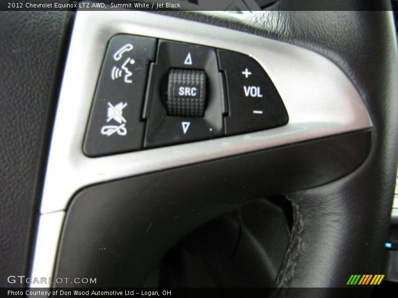 Summit White / Jet Black 2012 Chevrolet Equinox LTZ AWD