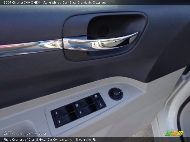 Stone White / Dark Slate Gray/Light Graystone 2006 Chrysler 300 C HEMI