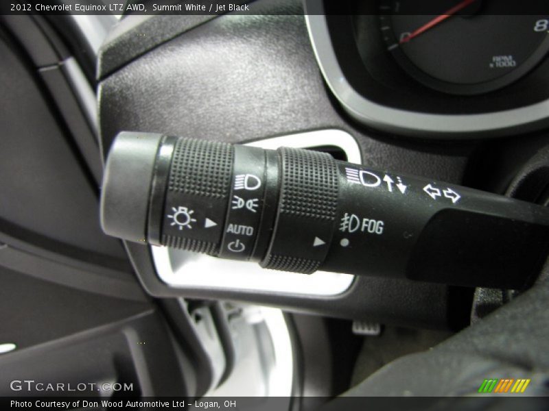 Summit White / Jet Black 2012 Chevrolet Equinox LTZ AWD