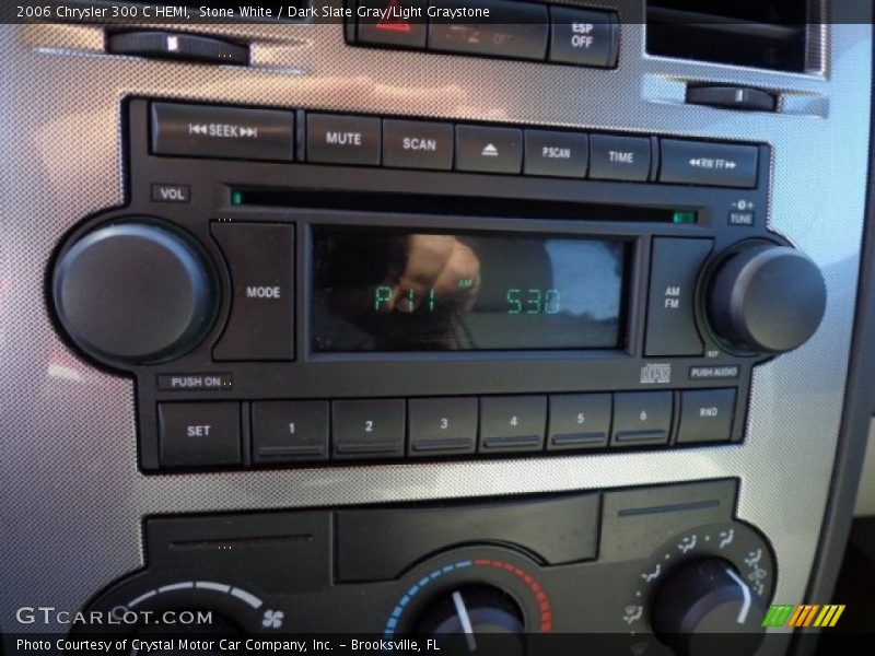 Stone White / Dark Slate Gray/Light Graystone 2006 Chrysler 300 C HEMI