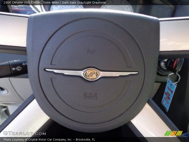 Stone White / Dark Slate Gray/Light Graystone 2006 Chrysler 300 C HEMI