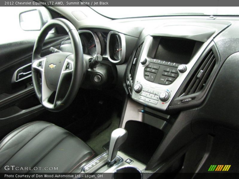 Summit White / Jet Black 2012 Chevrolet Equinox LTZ AWD