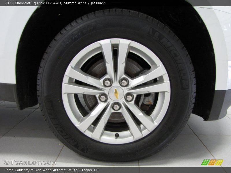 Summit White / Jet Black 2012 Chevrolet Equinox LTZ AWD