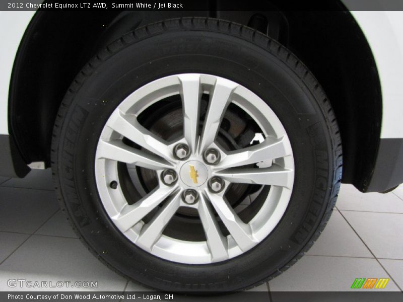 Summit White / Jet Black 2012 Chevrolet Equinox LTZ AWD