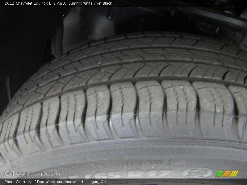 Summit White / Jet Black 2012 Chevrolet Equinox LTZ AWD