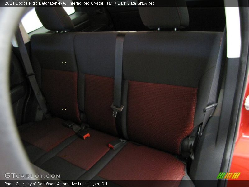 Rear Seat of 2011 Nitro Detonator 4x4