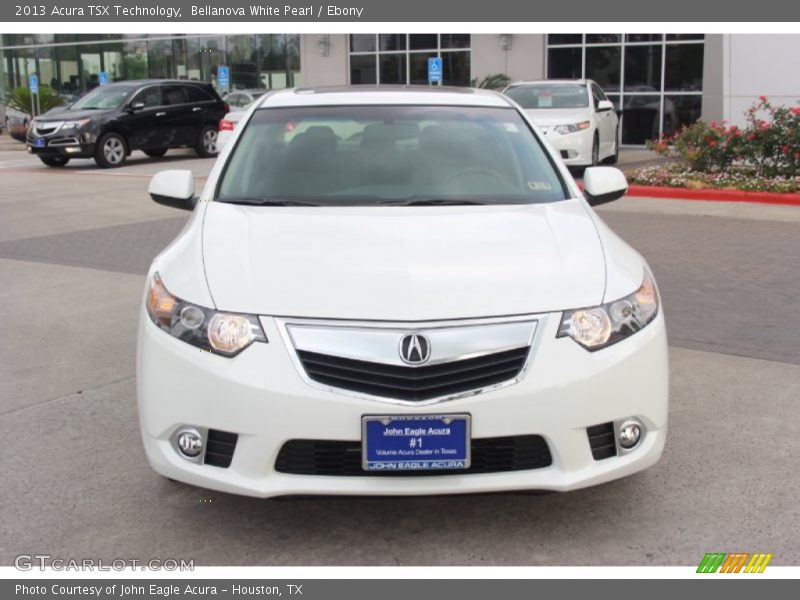 Bellanova White Pearl / Ebony 2013 Acura TSX Technology