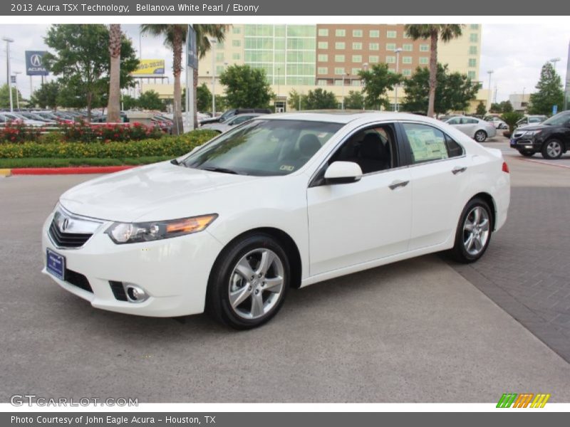 Bellanova White Pearl / Ebony 2013 Acura TSX Technology