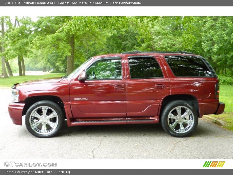  2001 Yukon Denali AWD Garnet Red Metallic