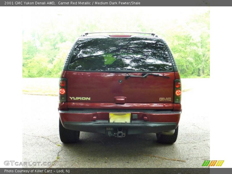 Garnet Red Metallic / Medium Dark Pewter/Shale 2001 GMC Yukon Denali AWD