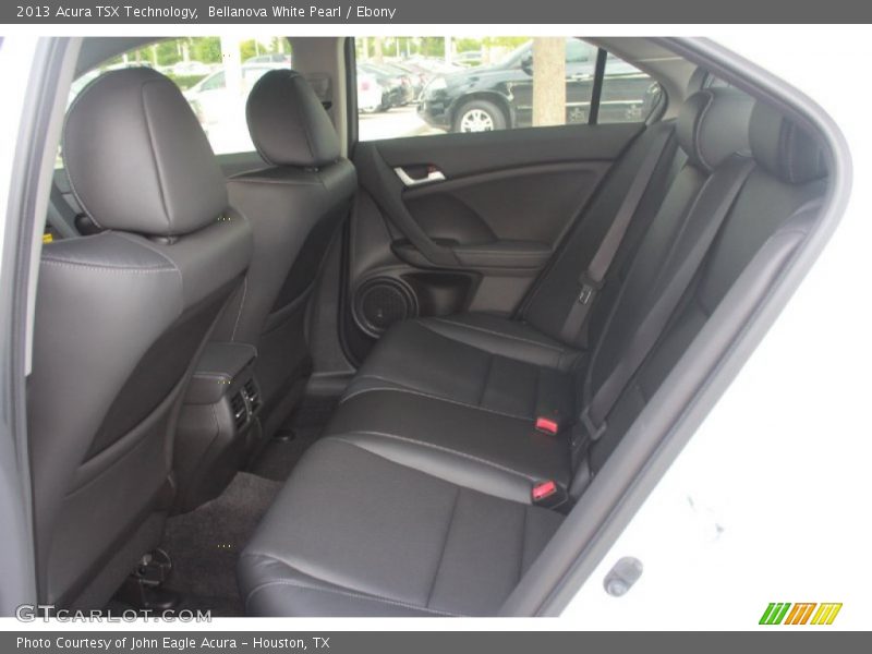 Bellanova White Pearl / Ebony 2013 Acura TSX Technology