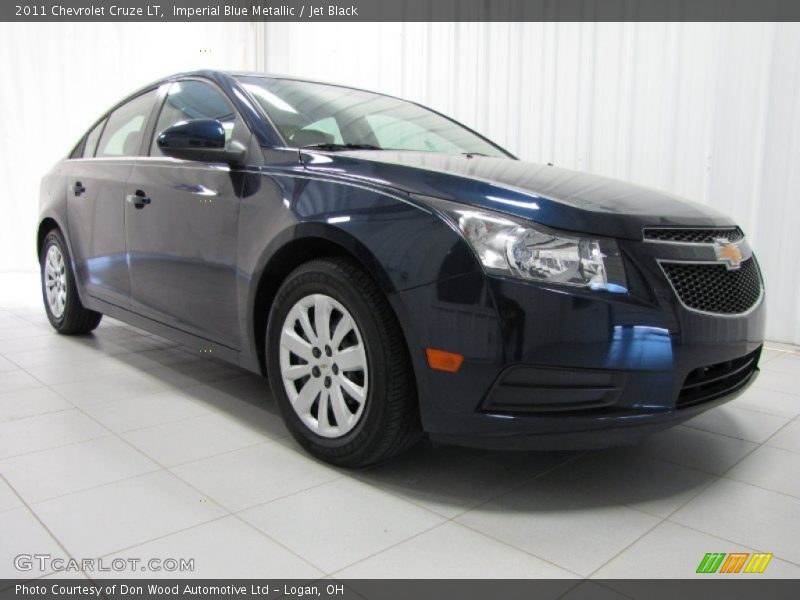 Imperial Blue Metallic / Jet Black 2011 Chevrolet Cruze LT