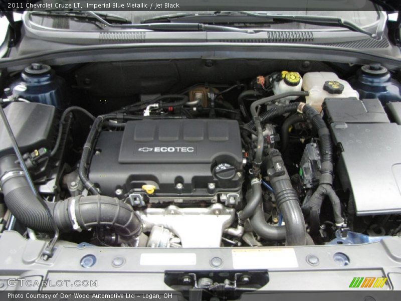 Imperial Blue Metallic / Jet Black 2011 Chevrolet Cruze LT