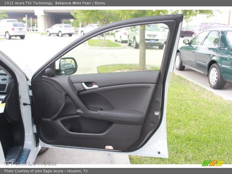 Bellanova White Pearl / Ebony 2013 Acura TSX Technology