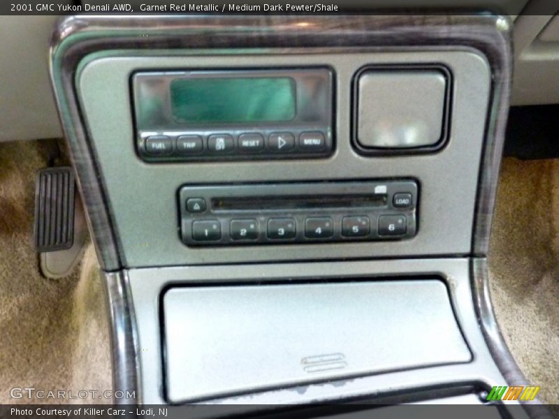 Garnet Red Metallic / Medium Dark Pewter/Shale 2001 GMC Yukon Denali AWD
