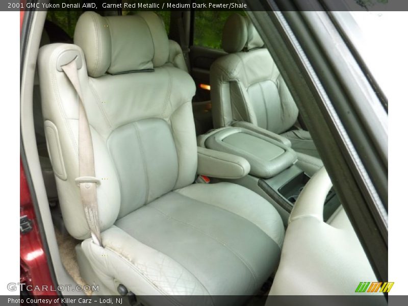 Garnet Red Metallic / Medium Dark Pewter/Shale 2001 GMC Yukon Denali AWD