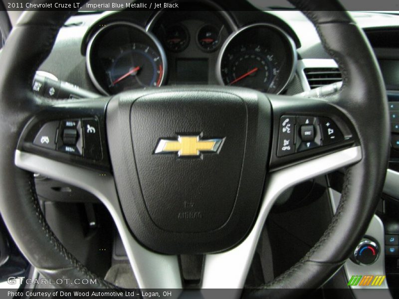 Imperial Blue Metallic / Jet Black 2011 Chevrolet Cruze LT