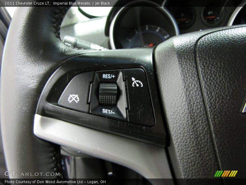 Imperial Blue Metallic / Jet Black 2011 Chevrolet Cruze LT