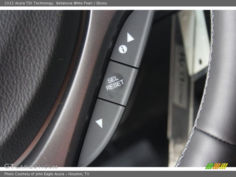 Bellanova White Pearl / Ebony 2013 Acura TSX Technology