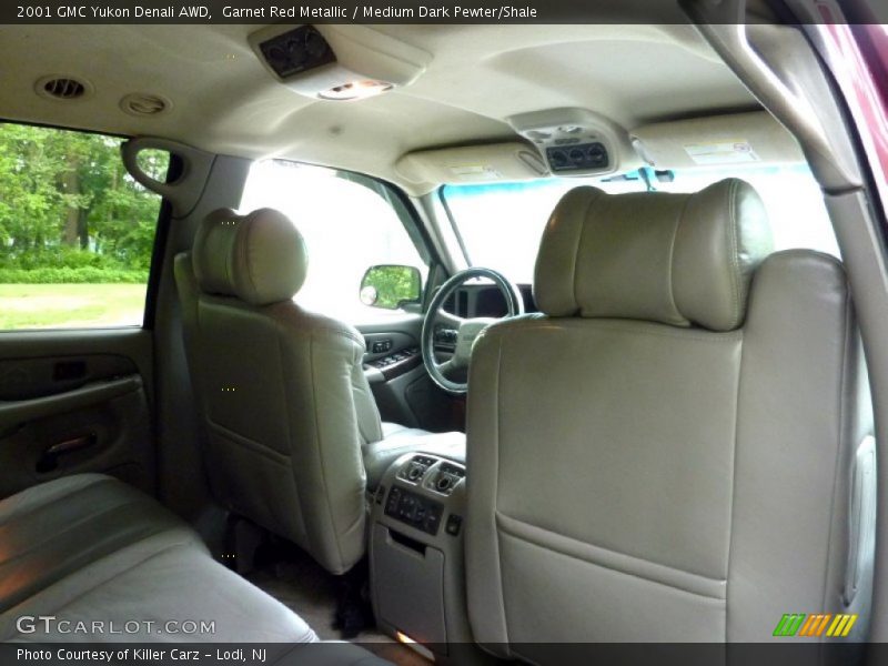 Garnet Red Metallic / Medium Dark Pewter/Shale 2001 GMC Yukon Denali AWD