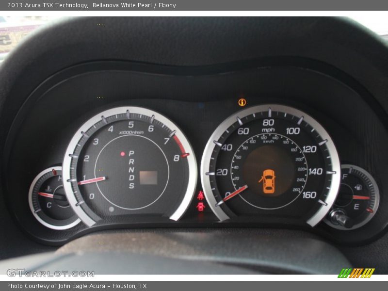 Bellanova White Pearl / Ebony 2013 Acura TSX Technology