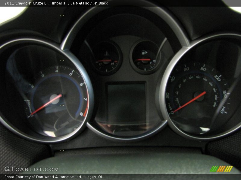 Imperial Blue Metallic / Jet Black 2011 Chevrolet Cruze LT