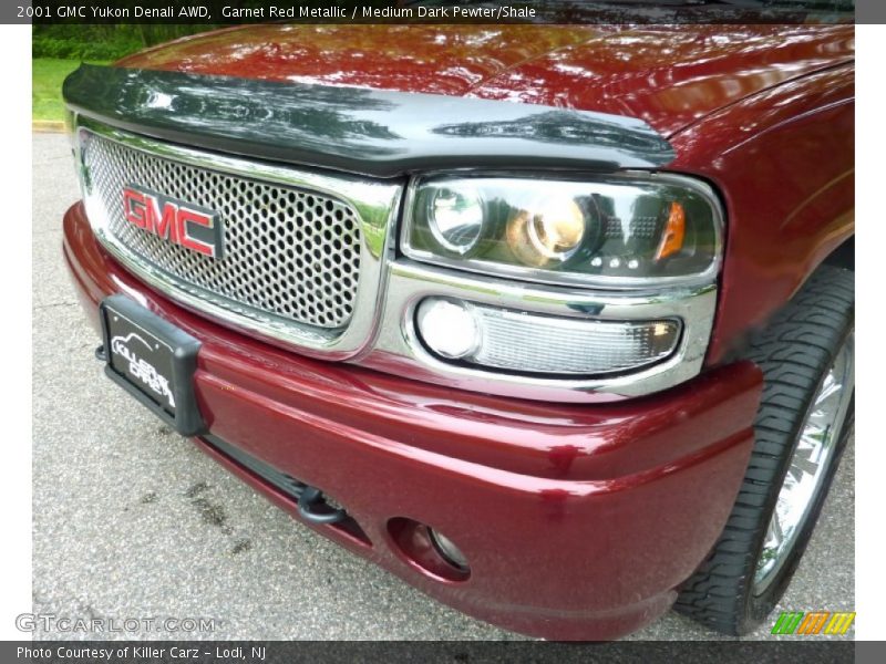 Garnet Red Metallic / Medium Dark Pewter/Shale 2001 GMC Yukon Denali AWD
