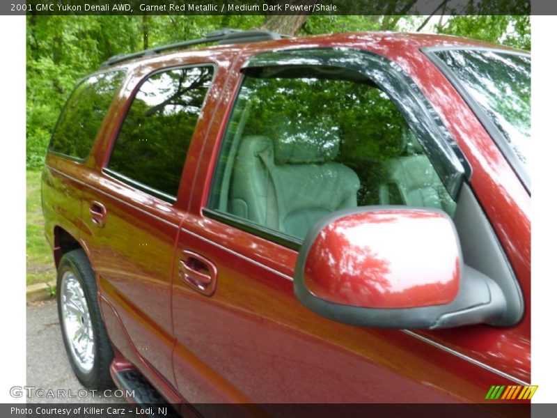 Garnet Red Metallic / Medium Dark Pewter/Shale 2001 GMC Yukon Denali AWD