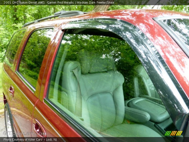 Garnet Red Metallic / Medium Dark Pewter/Shale 2001 GMC Yukon Denali AWD