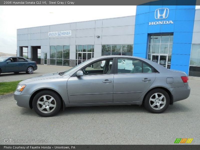 Steel Gray / Gray 2006 Hyundai Sonata GLS V6